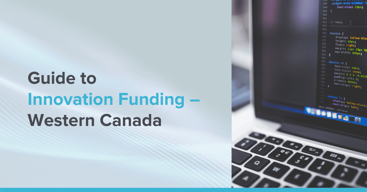 Guide to Innovation Funding Western Canada