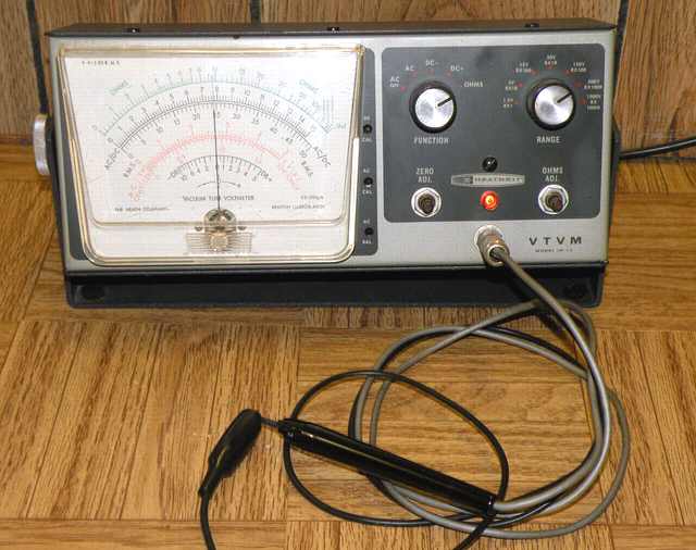 Vacuum Tube Volt Meters (VTVM)