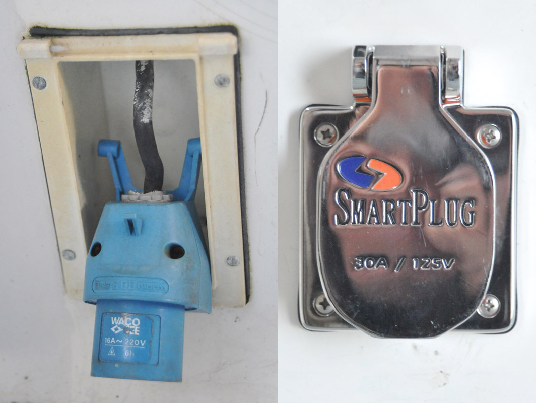 Installing the SmartPlug Shore Power Inlet Boat Babble