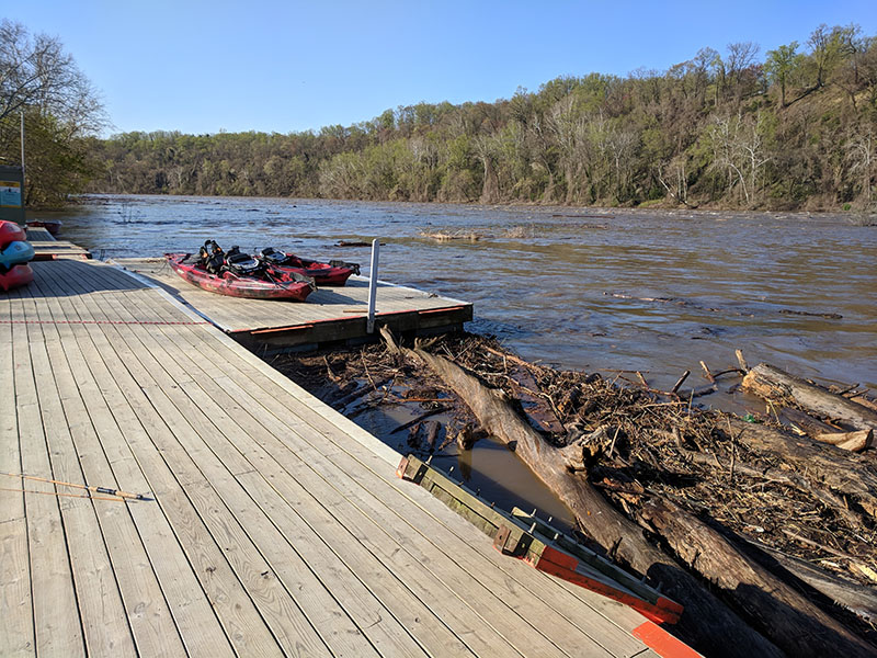 Report from Fletcher’s Cove Boating in DC Kayaking, Paddling, Passes, Tours, Classes