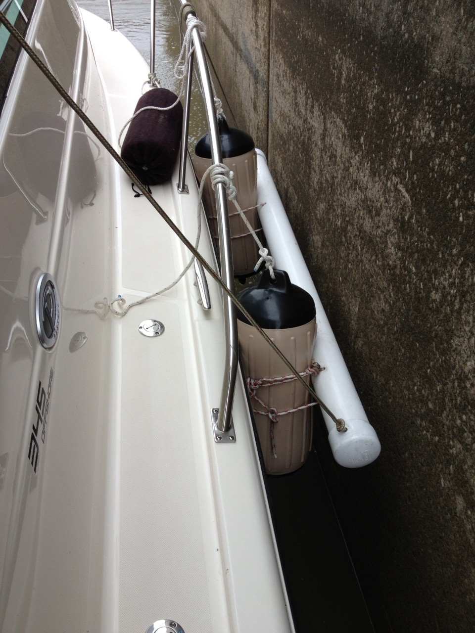 Making a Fender Board Boating Tales