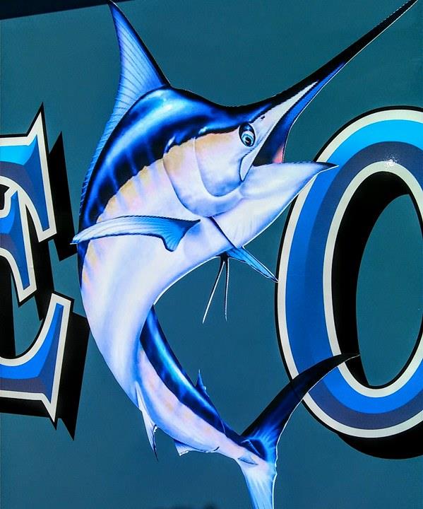 Full Color Boat Name Design, Printing and Install in the Tampabay