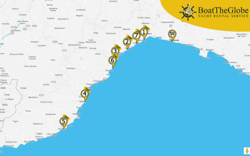 Rent a boat in Italy, Yacht charter in Italy, Boat hire in Italy