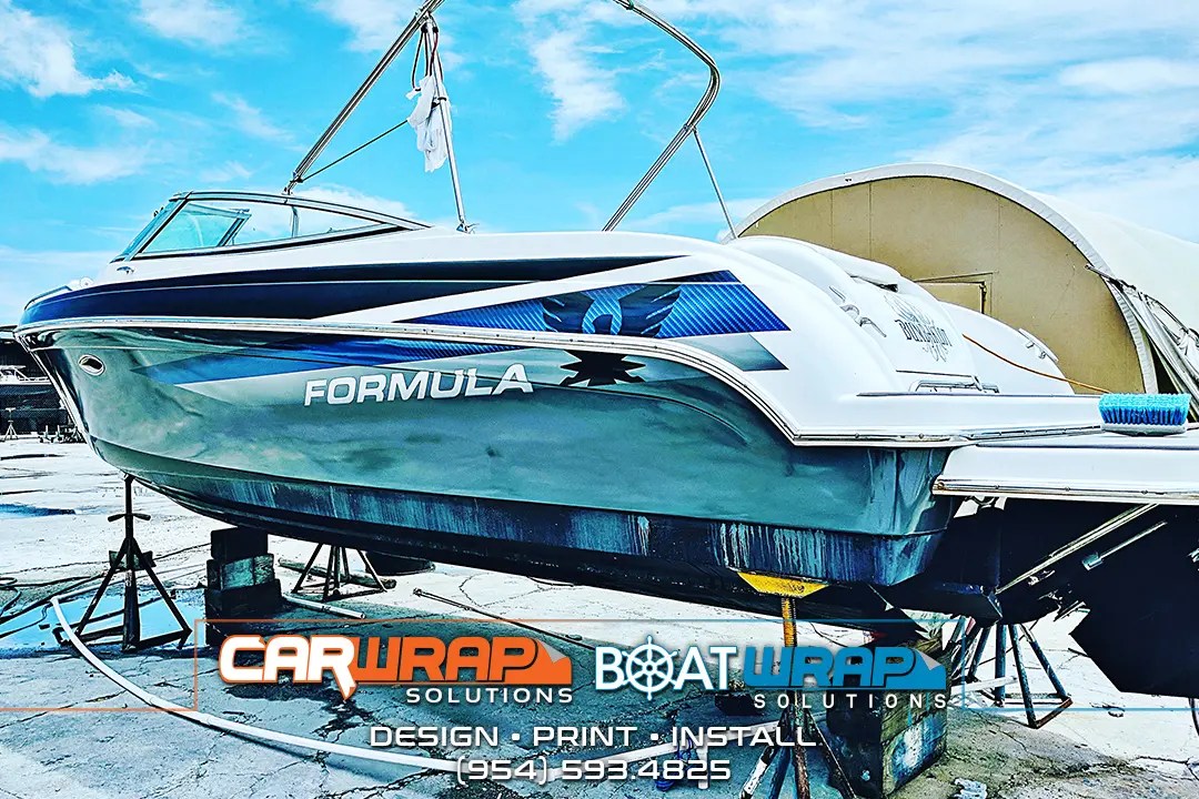 BoatFormula Boat Wraps & Lettering Fort Lauderdale, Dania Beach
