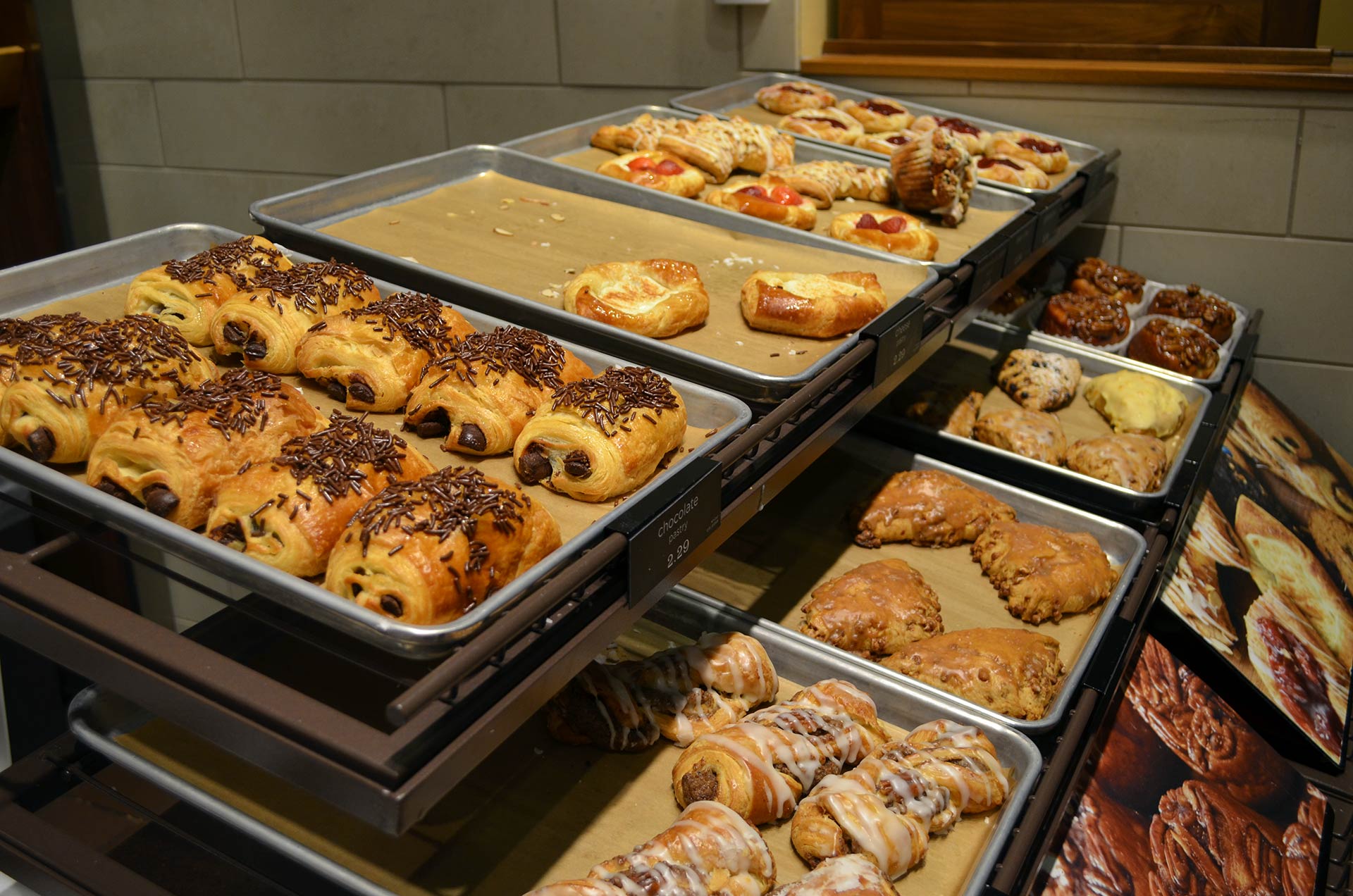 Jantando no Panera Bread e fazendo compras no Walmart