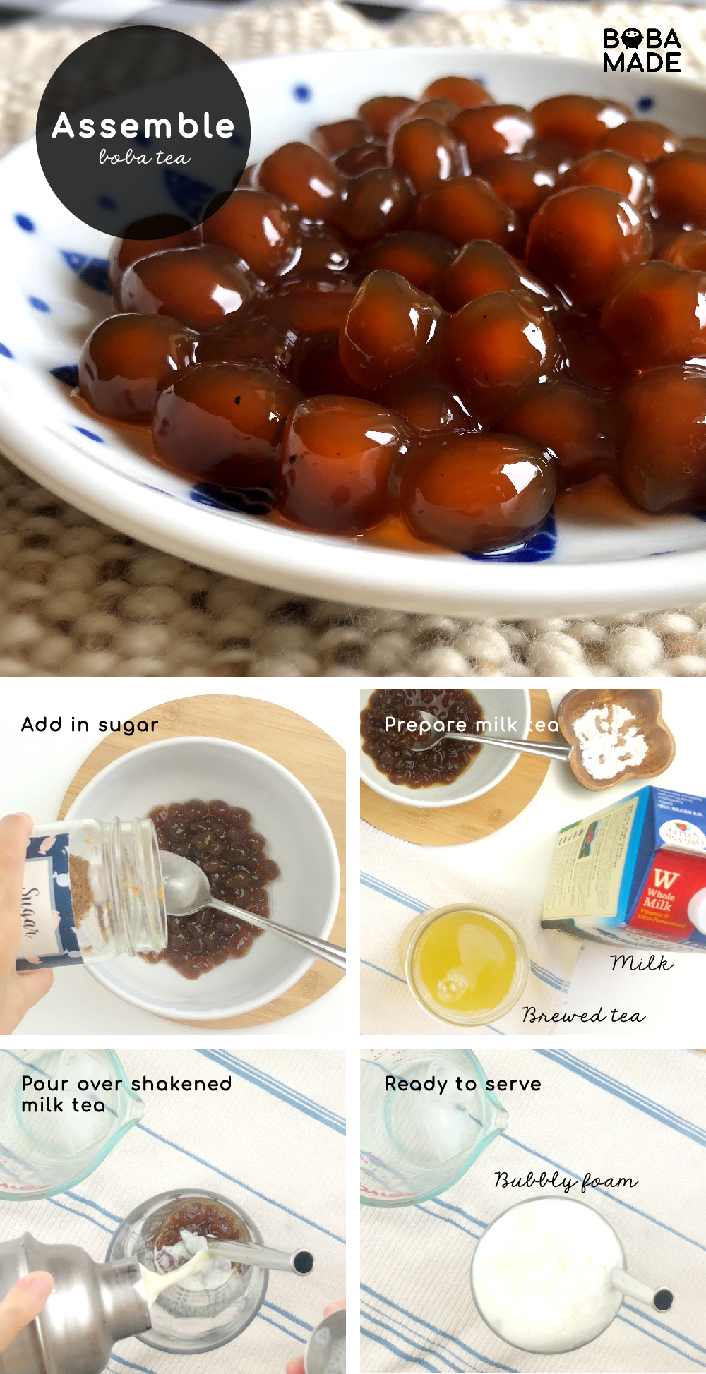 How to Make Tapioca Pearls from Scratch Boba Made