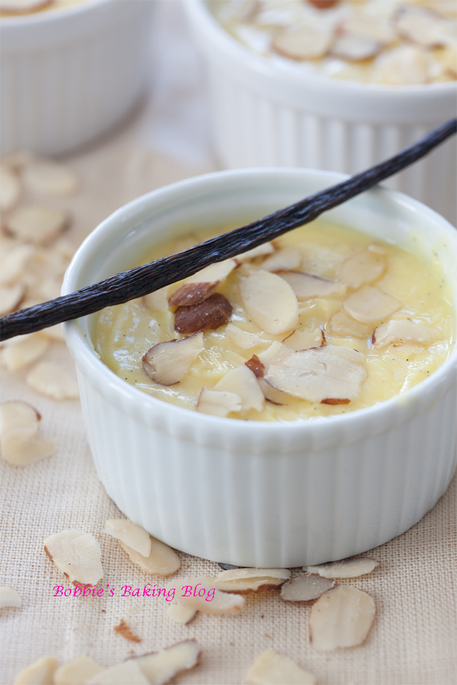 This is Not Your Grandma’s Almond Pudding Bobbies Baking Blog