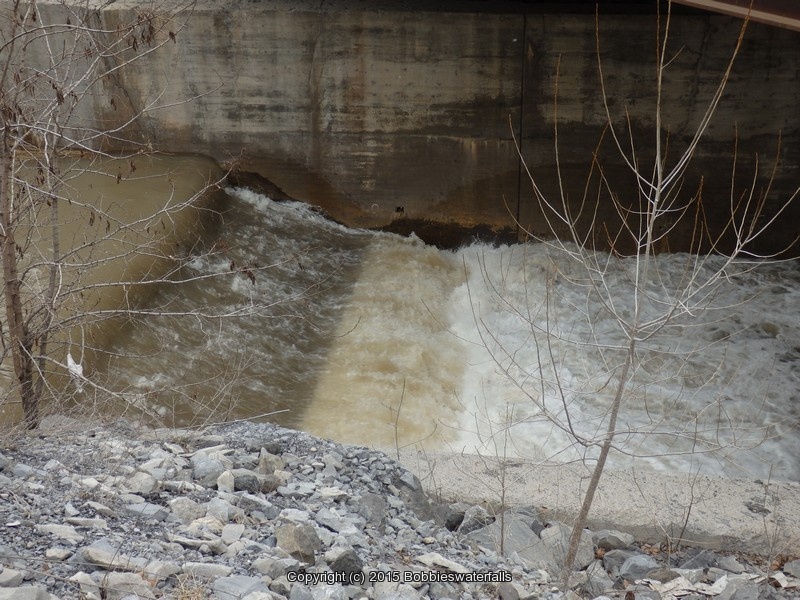 Jamesville Reservoir Dam And Falls, Onondaga County New York 452015