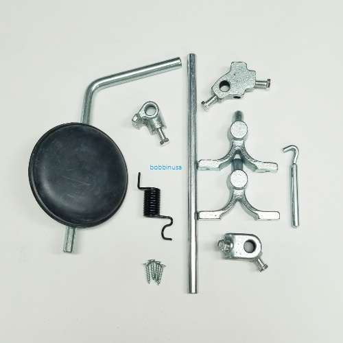 Knee Lifter Complete Silver for Singer Highlead Rex Sewing Machine