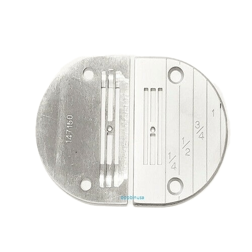 Needle Plate Medium Needle Hole 2pcs For Industrial Single Needle