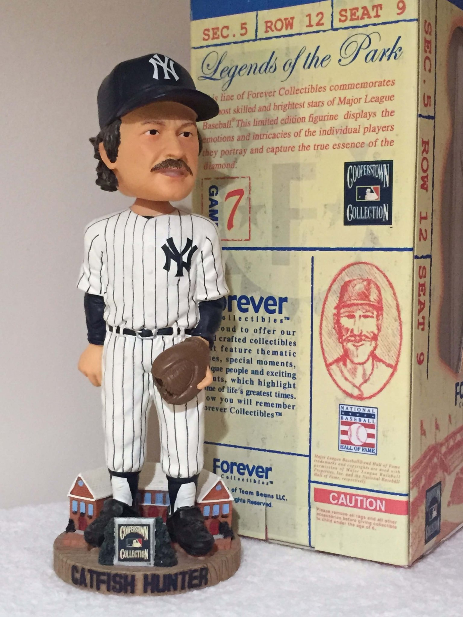 Catfish Hunter Bobble Sniper Bobblehead Info, Bobblehead talk