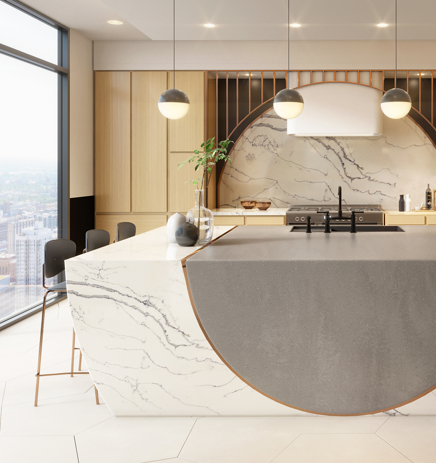 Designing a Dream Kitchen with Corian® Design Bobby Berk