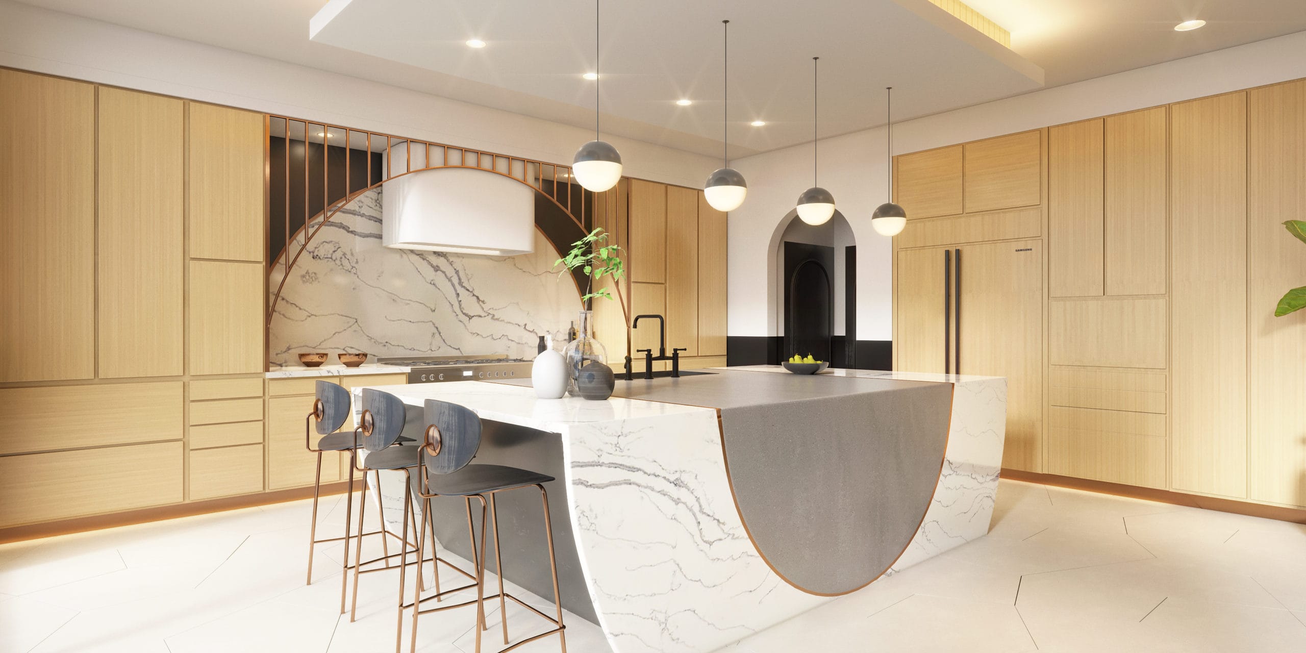 Designing a Dream Kitchen with Corian® Design Bobby Berk