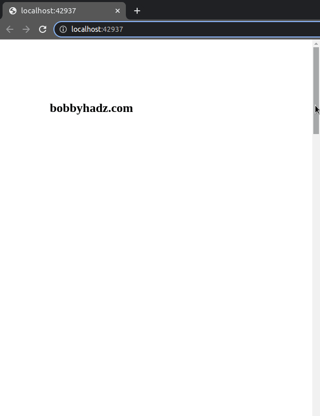 Change the Background Color on Scroll using JavaScript bobbyhadz