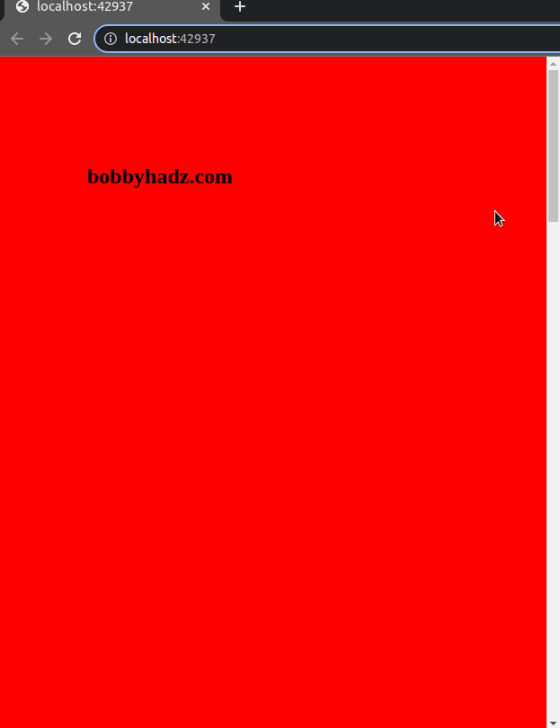 Change the Background Color on Scroll using JavaScript bobbyhadz