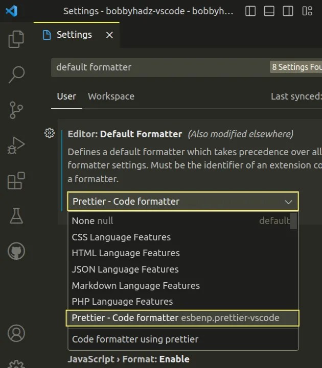 How to fix Prettier Extension not working in VS Code bobbyhadz