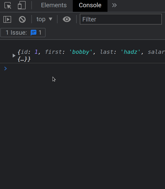 Chrome How to Copy an Object or Array from the Console tab bobbyhadz