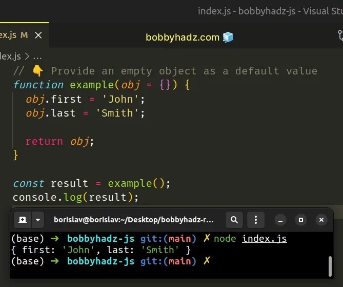 TypeError Cannot set properties of Undefined in JavaScript bobbyhadz