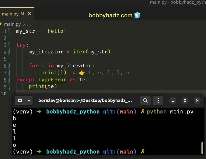 TypeError builtin_function_or_method object is not iterable bobbyhadz