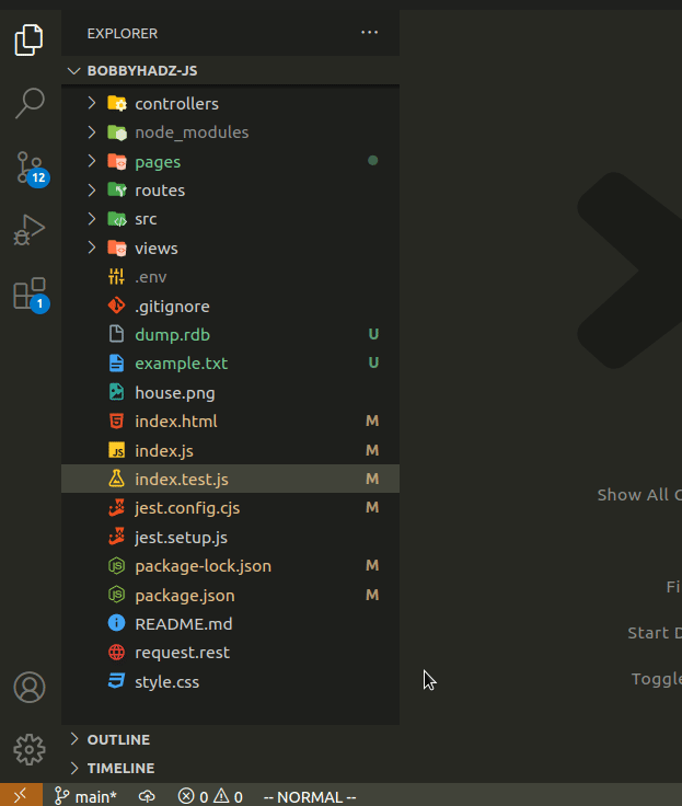 Run NPM commands/scripts within Visual Studio Code bobbyhadz