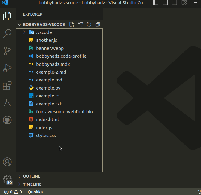 VS Code view Local History & restore previous File Version bobbyhadz