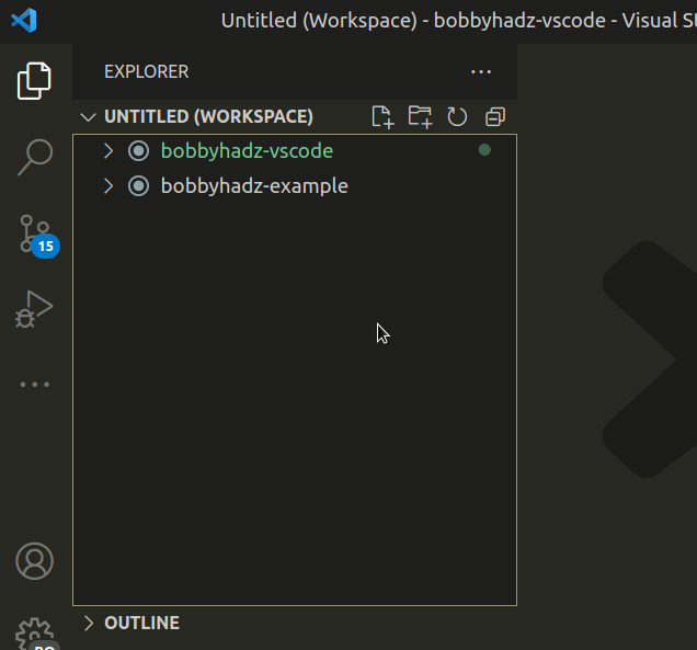 VS Code Remove Folder from Workspace open Multiple Folders bobbyhadz