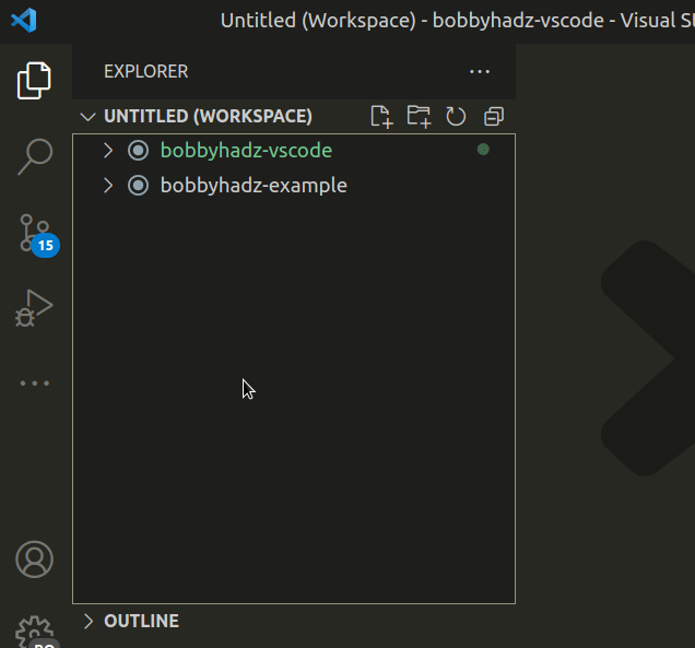 VS Code Remove Folder from Workspace open Multiple Folders bobbyhadz