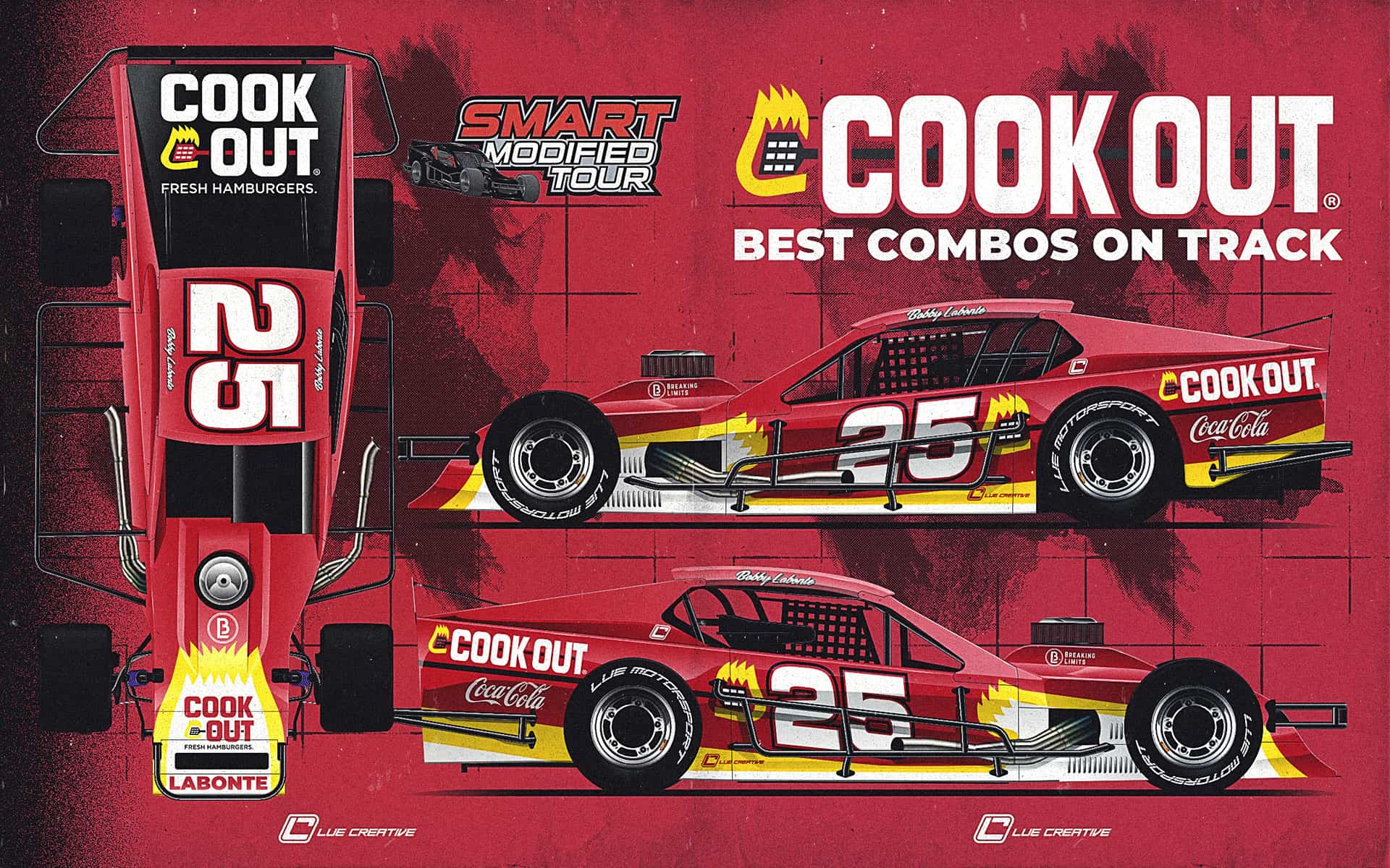 Bobby Labonte & Cook Out Return to Short Track Racing for 2022 Southern