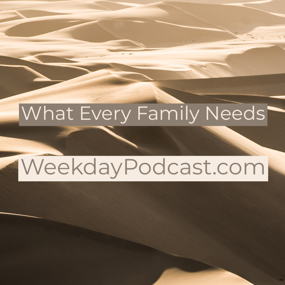 Message “What Every Family Needs” from Bobby McGraw