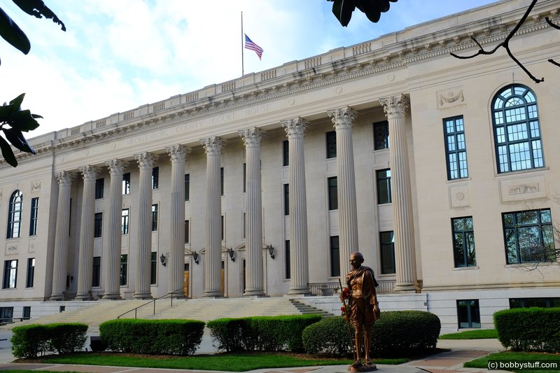 Mecklenburg County Courthouse in Charlotte, North Carolina