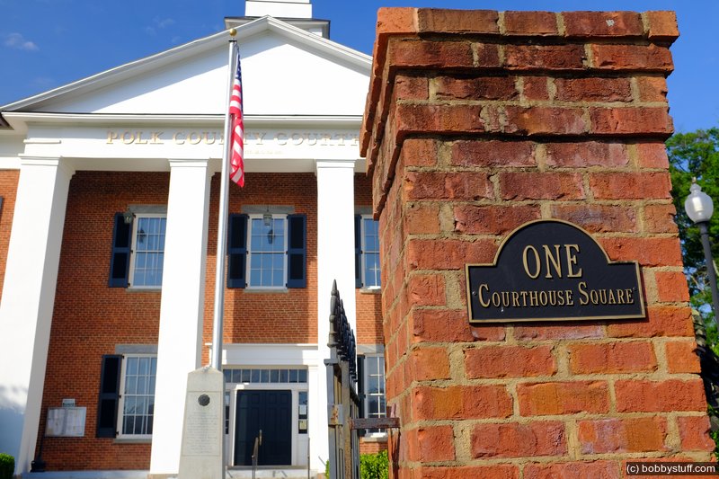 Polk County Courthouse in Columbus, North Carolina