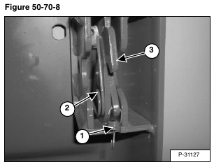 BOBCAT S130 - REAR DOOR - Latch Removal And Installation