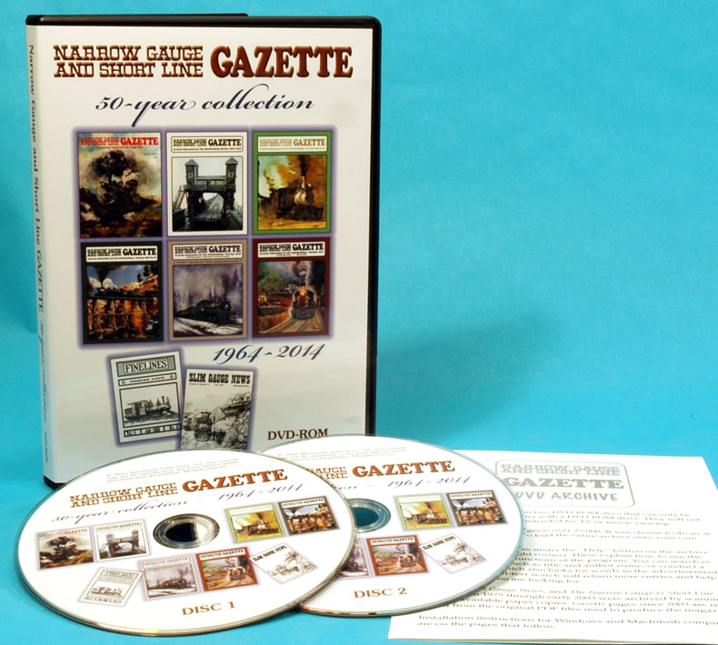 Narrow Gauge & Short Line GAZETTE 50years 1964 2014