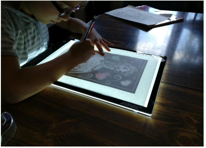 Portable Light Table with USB Adapter - Bobkatquilts.com