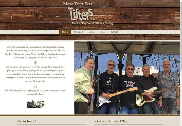 NJ  design, WordPress maintenance and design.