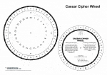 Caesar Cipher Wheel Printable PDF - Bob McKay's Blog
