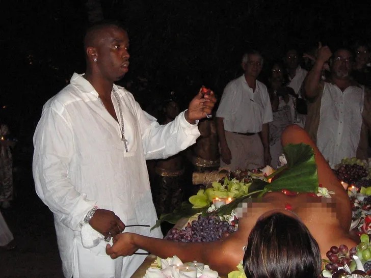 Photos of Diddy's 2004 Miami Party Resurface, Showing Controversial