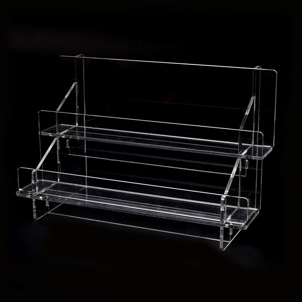 Extra Wide Acrylic Tiered Display Rack 495mm Bobo & Bob