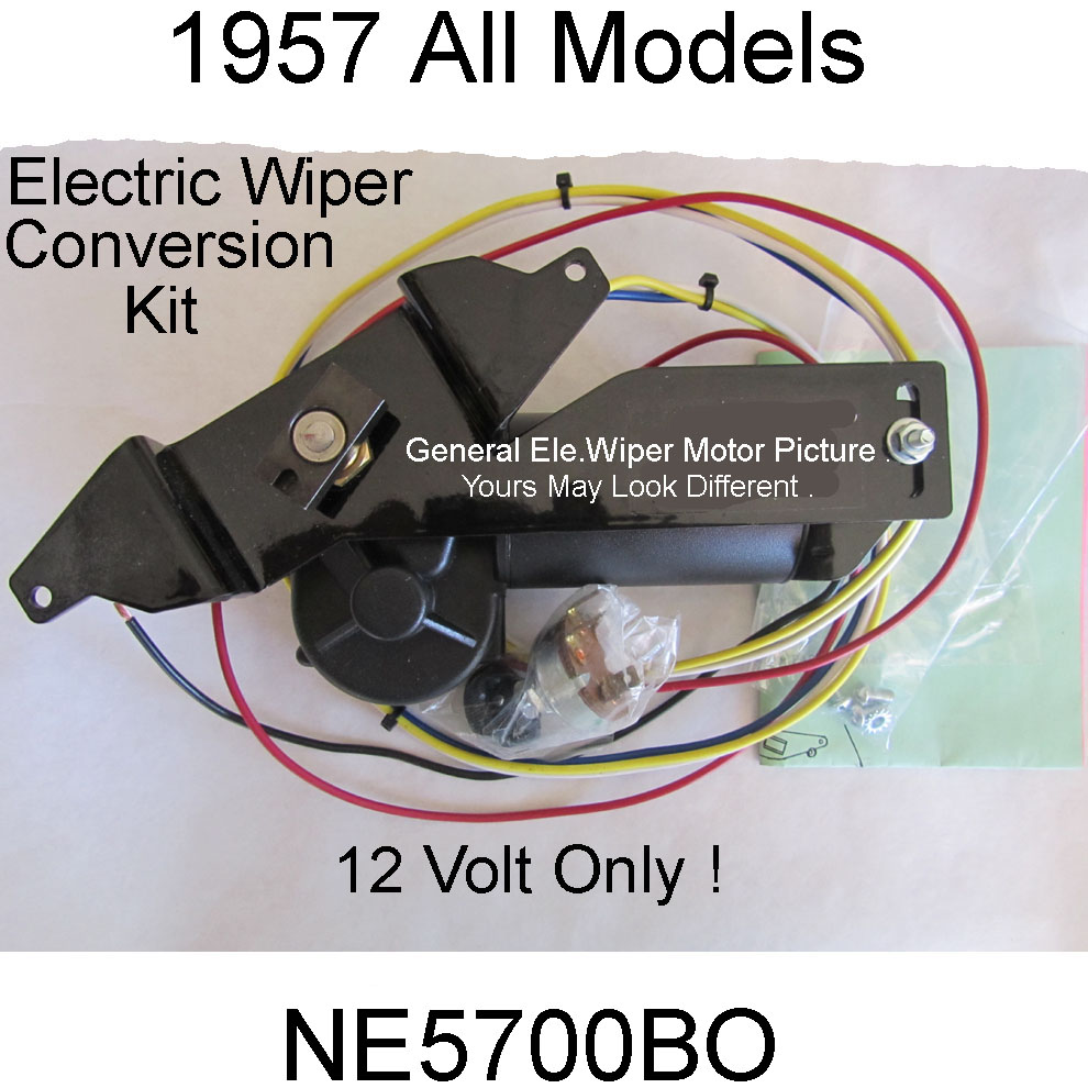 1957 BUICK All Electric Wiper Motor. NE5700BK Bob's Automobilia