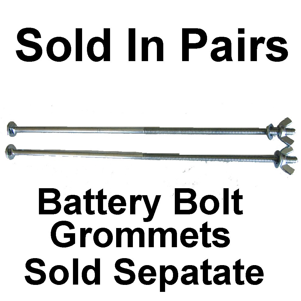 19341953 Buick Battery Holddown Bolt W/Wing nuts & Washers Bob's