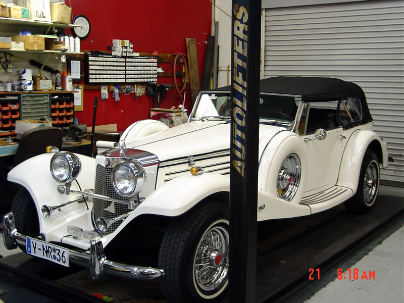1936 Mercedes 540K replica,Baron from Classic Roadsters in Fargo,ND