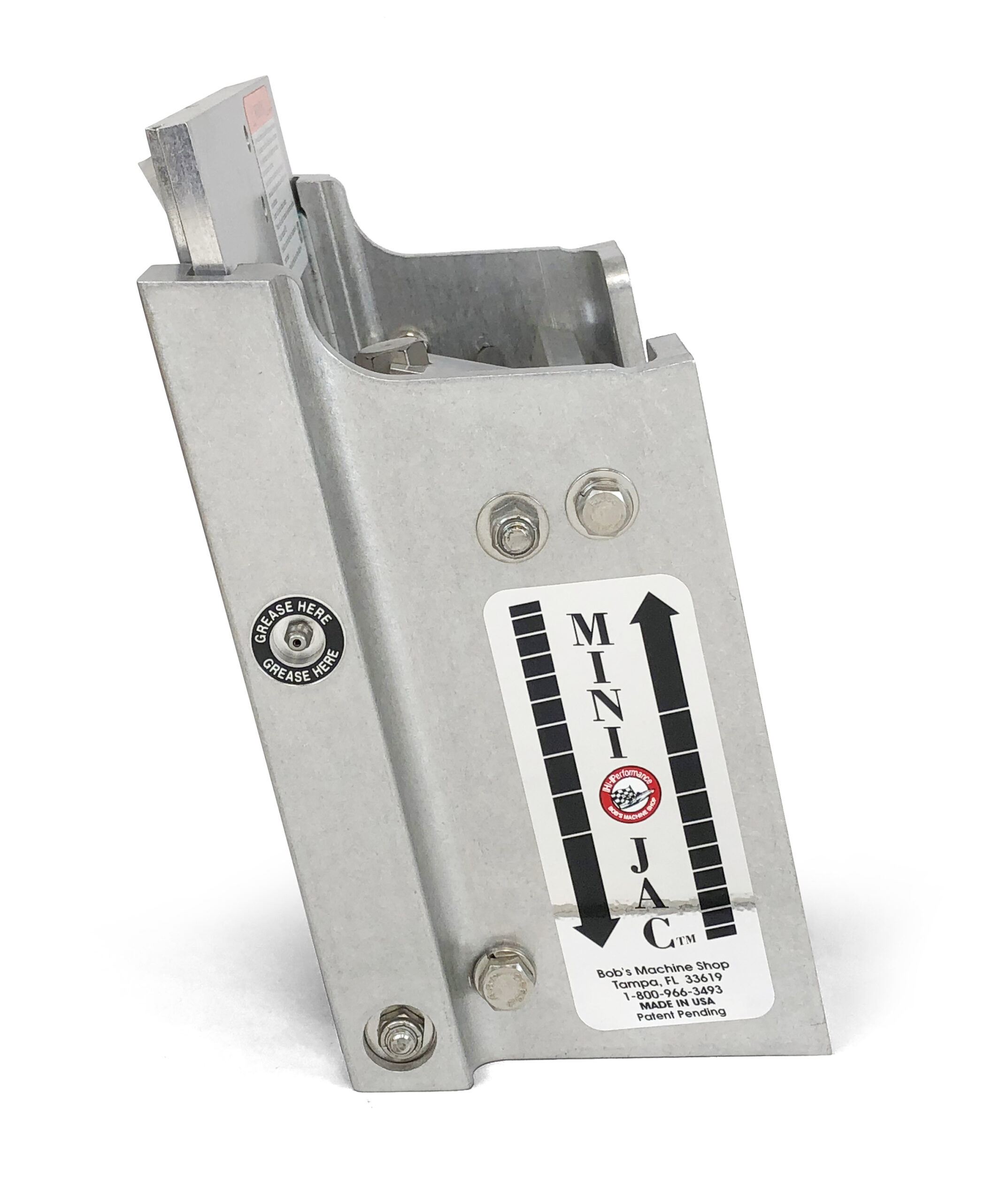 Mini Versa Series Jack Plate (40HP Max) CLAMP ON 4″ Adjustable Bob