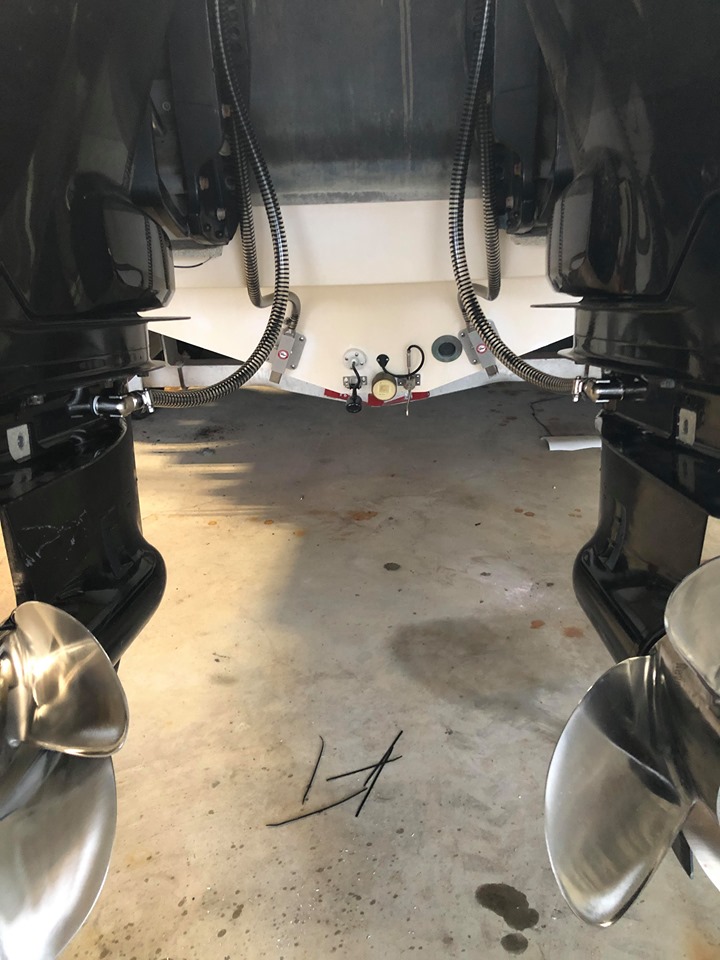 Transom Mounted Water Pickup 90 degree Bob's Machine