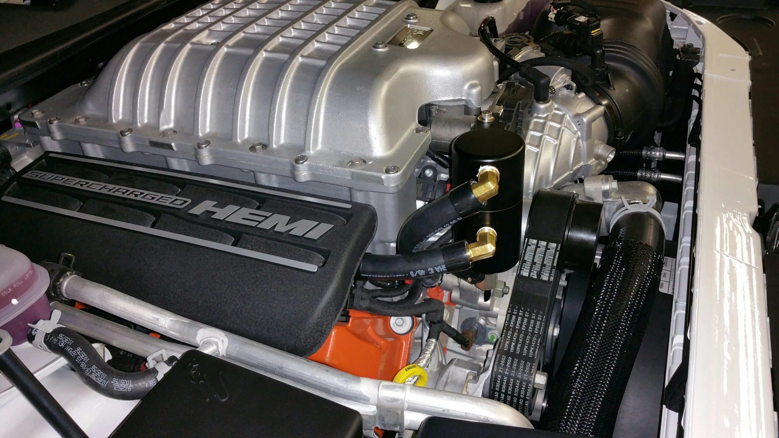 Challenger HELLCAT Oil Separator Bob's Machine