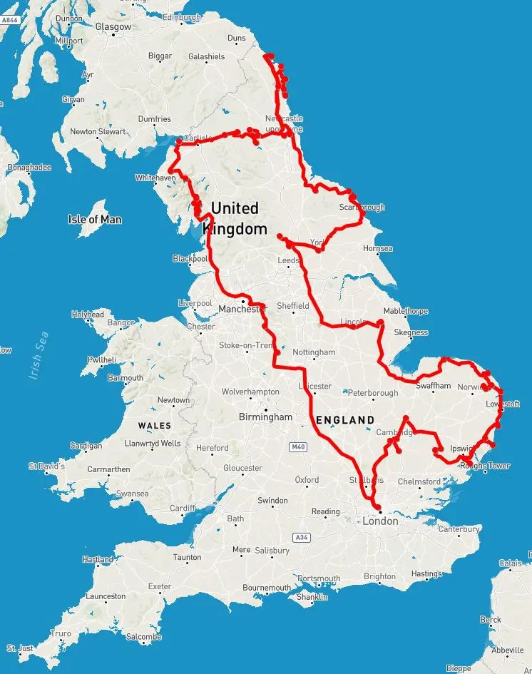 England Aug Sep 2020 Bob's Travels