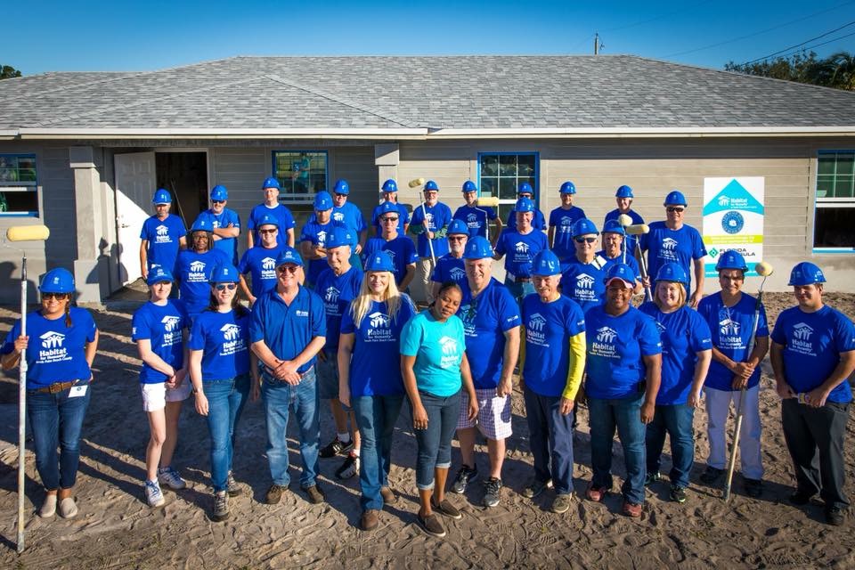 Habitat for Humanity of South Palm Beach County’s 2017 CEO Build Boca