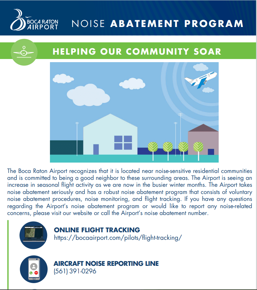 Community Noise Abatement Information