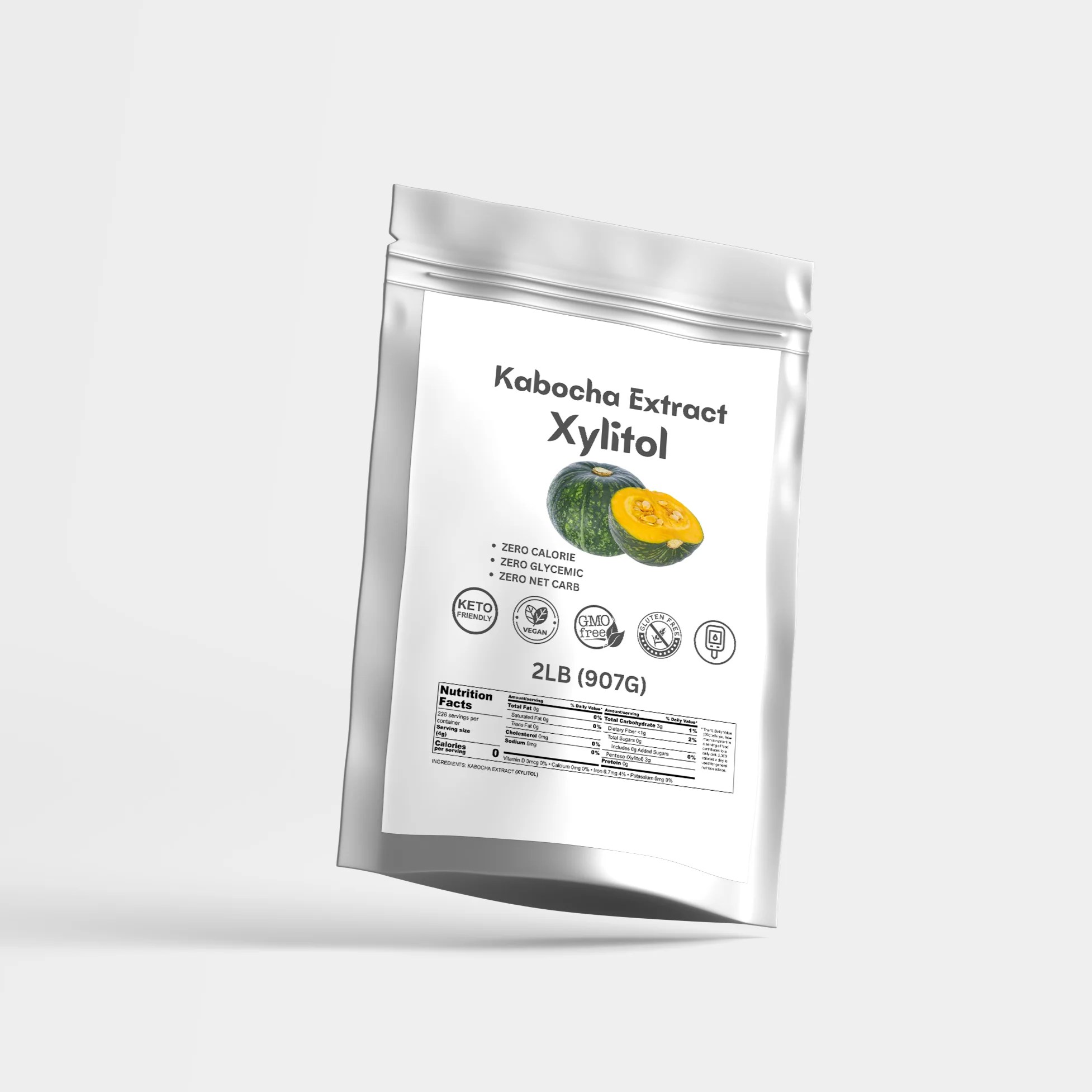 2 LBS Kabocha Extract Xylitol Bocha Pop