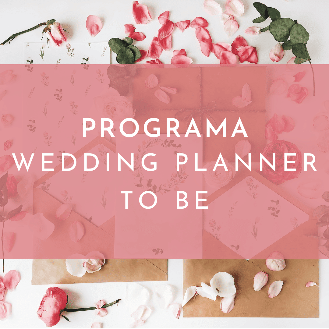 Cursos online para Wedding Planners y organizadores de bodas.