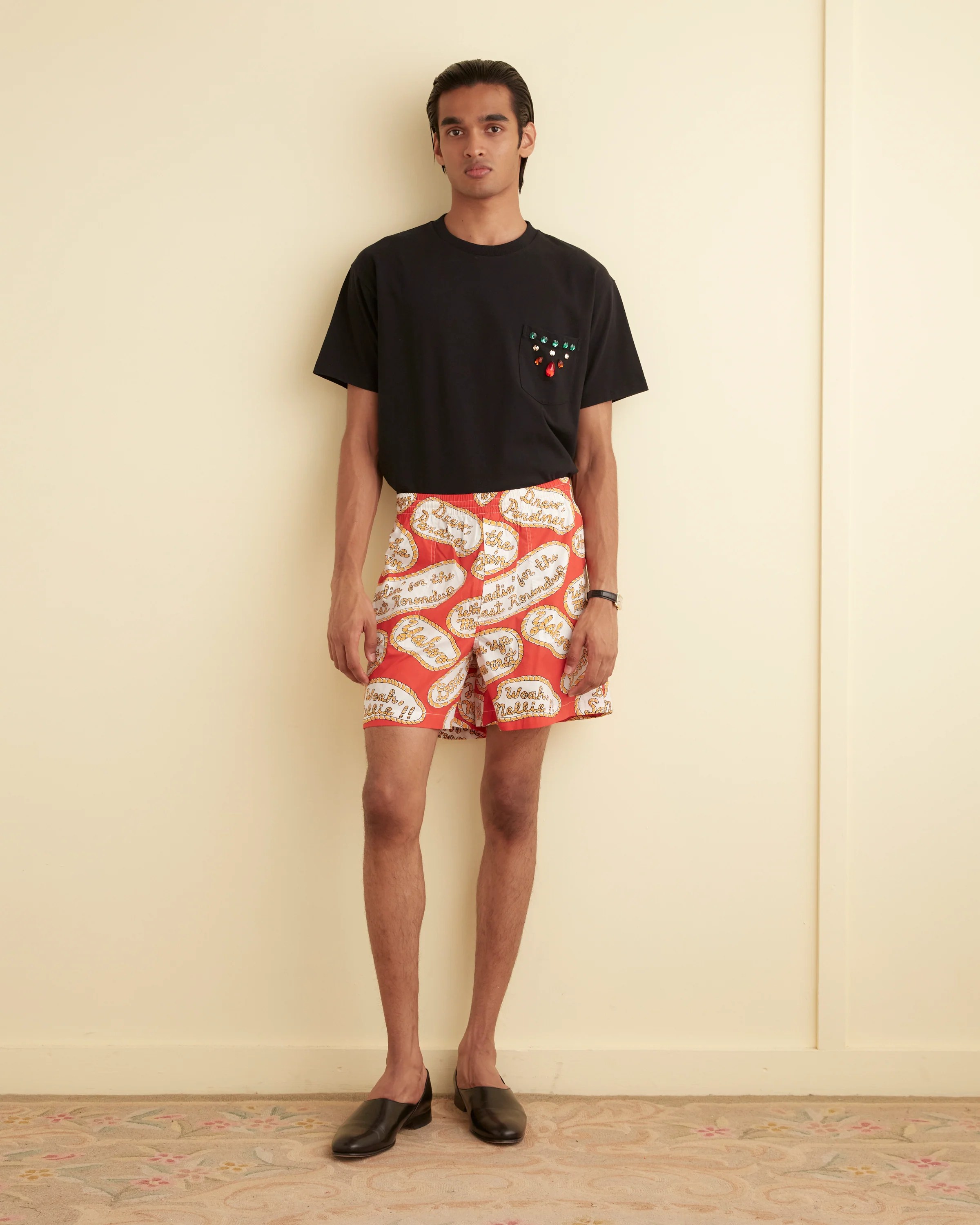 Rodeo Slogans Shorts BODE